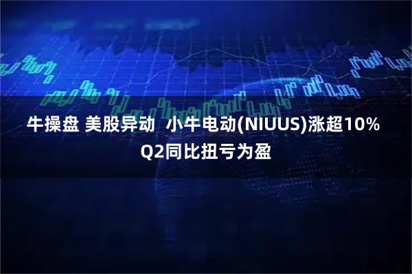 牛操盘 美股异动  小牛电动(NIUUS)涨超10% Q2同比扭亏为盈